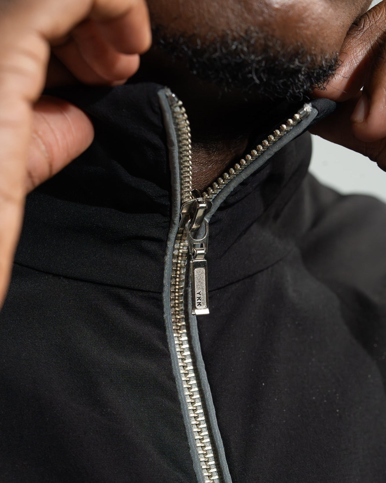 SOUL WINDBREAKER REFLECTIVE BLACK
