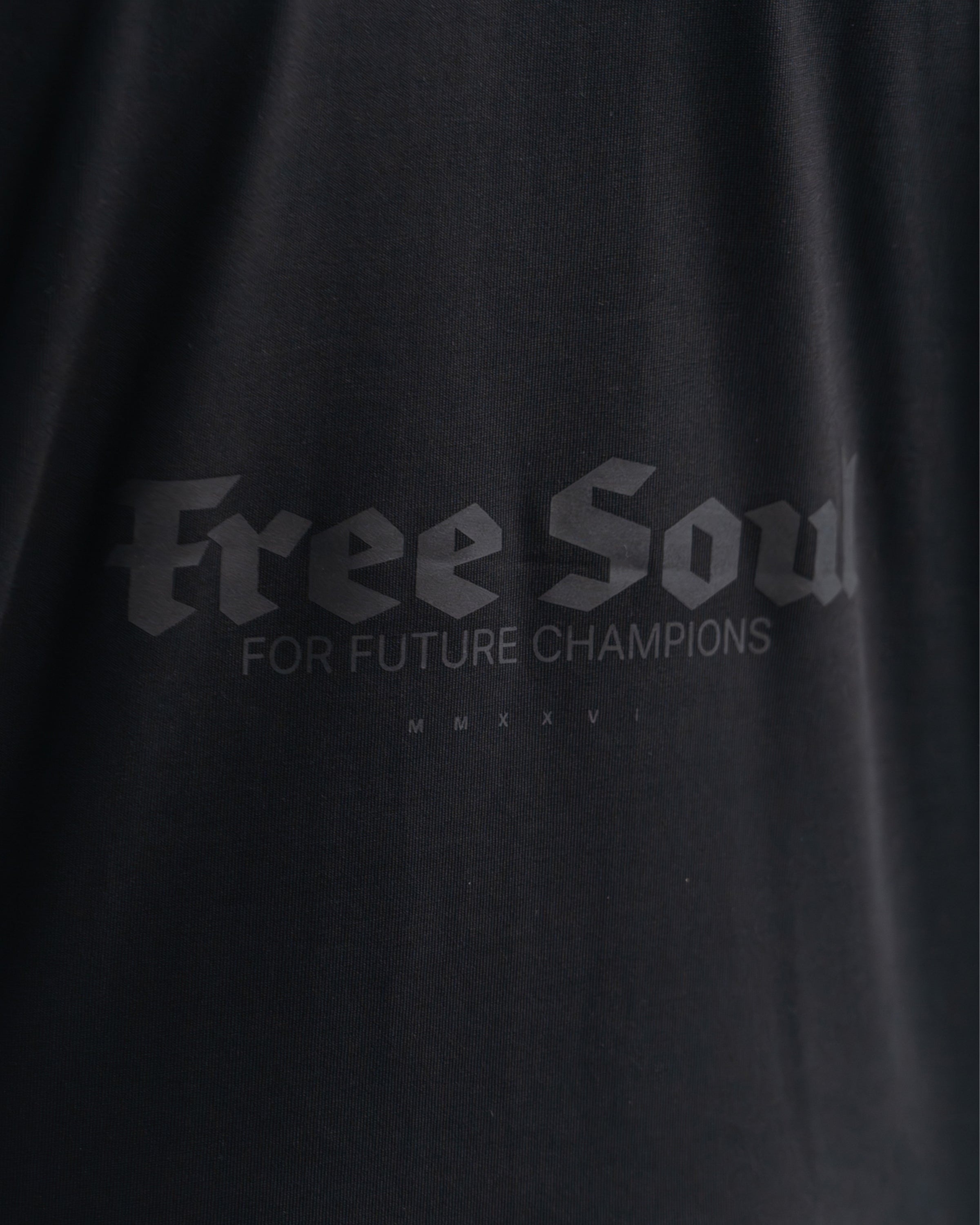 CHAMPIONS CLUB BOXY TSHIRT BLACK