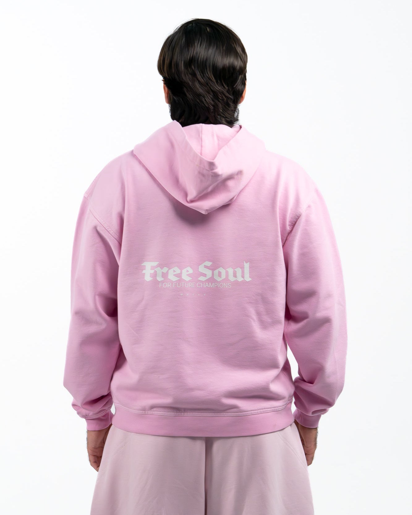 CHAMPIONS HOODIE LIMITED PINK