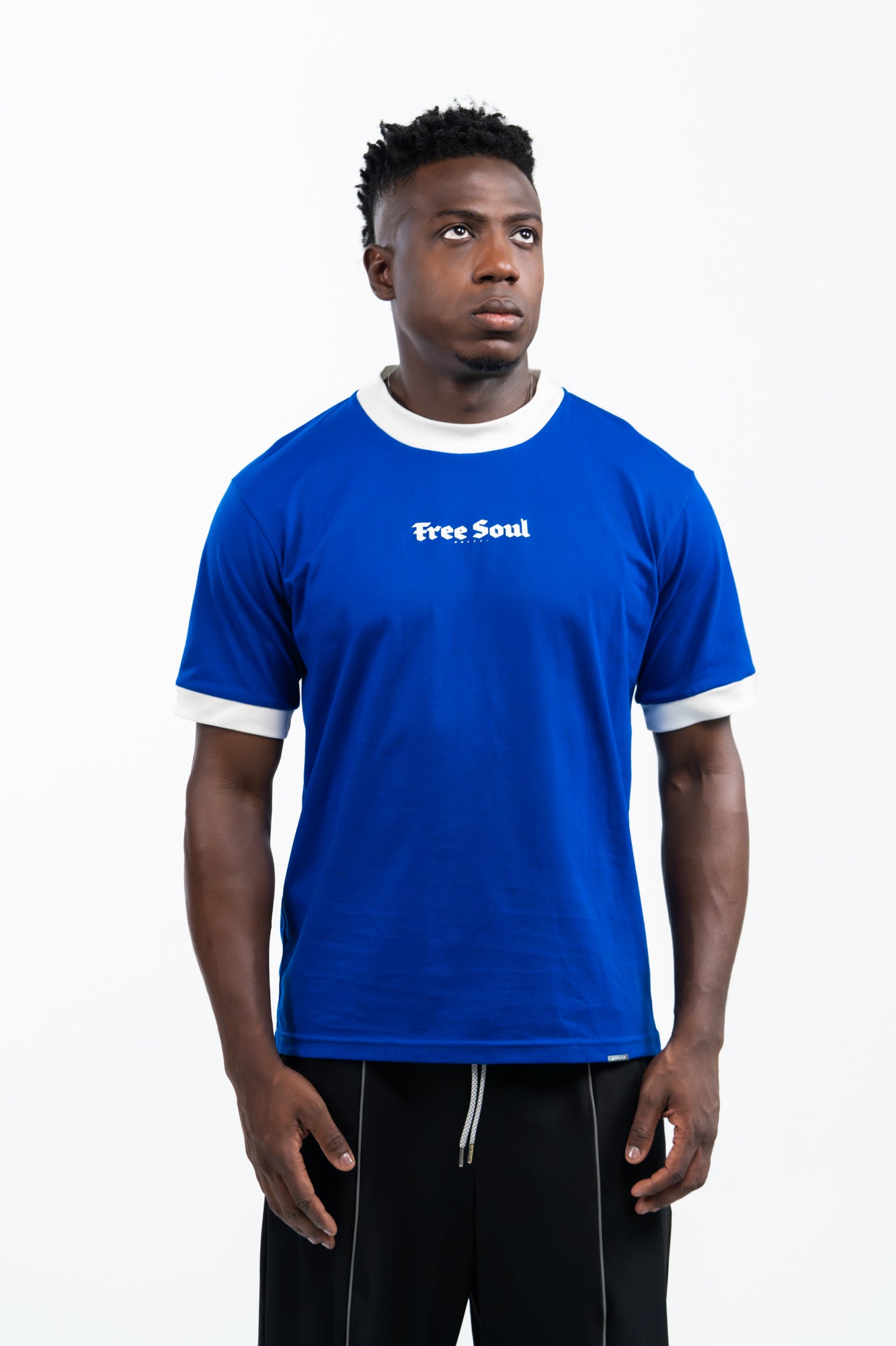 FREE SOUL TEE BLUE