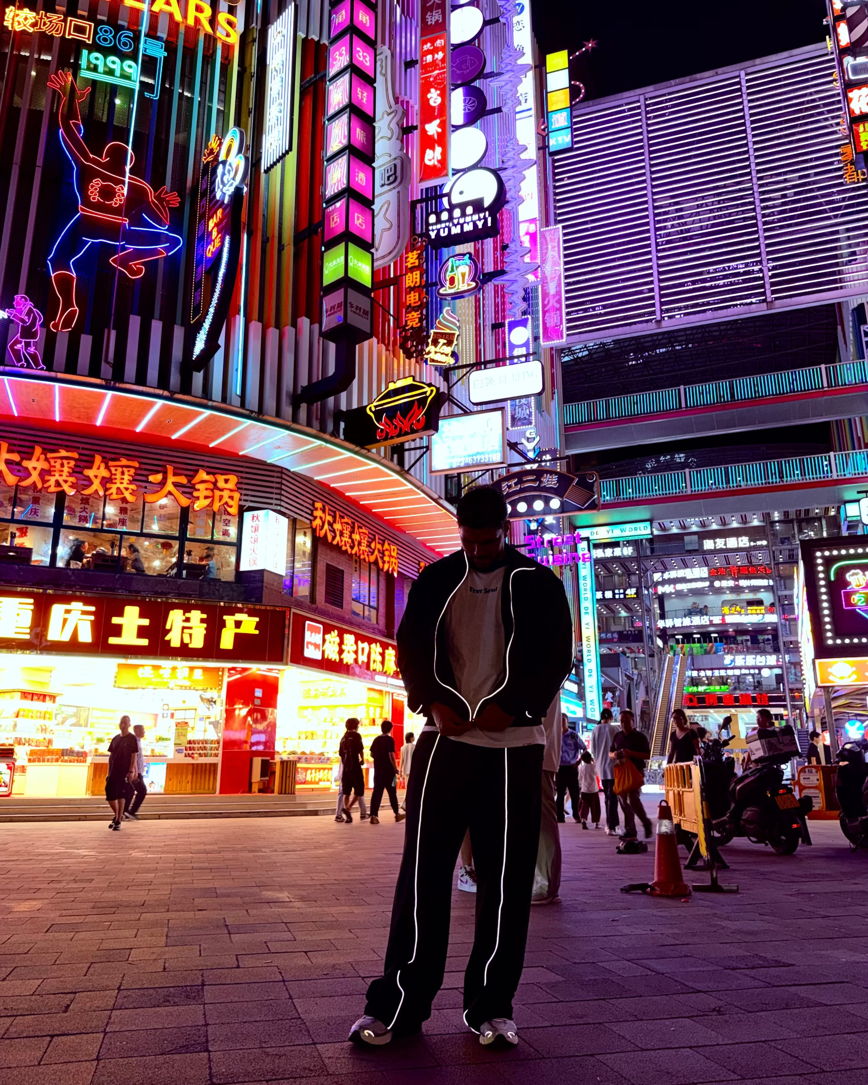 SOUL WINDBREAKER REFLECTIVE BLACK