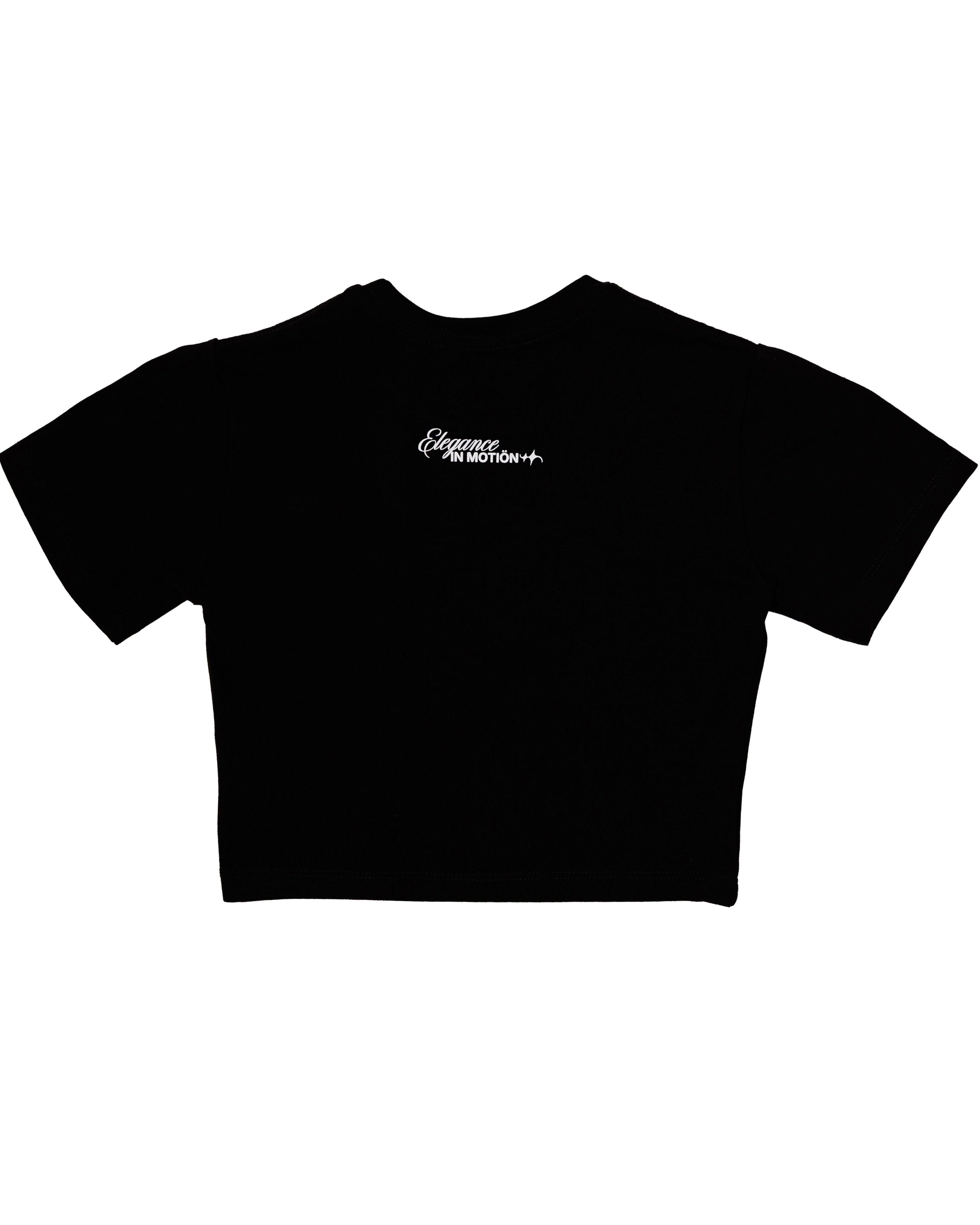 MEANT TO SHINE Baby Tee Black