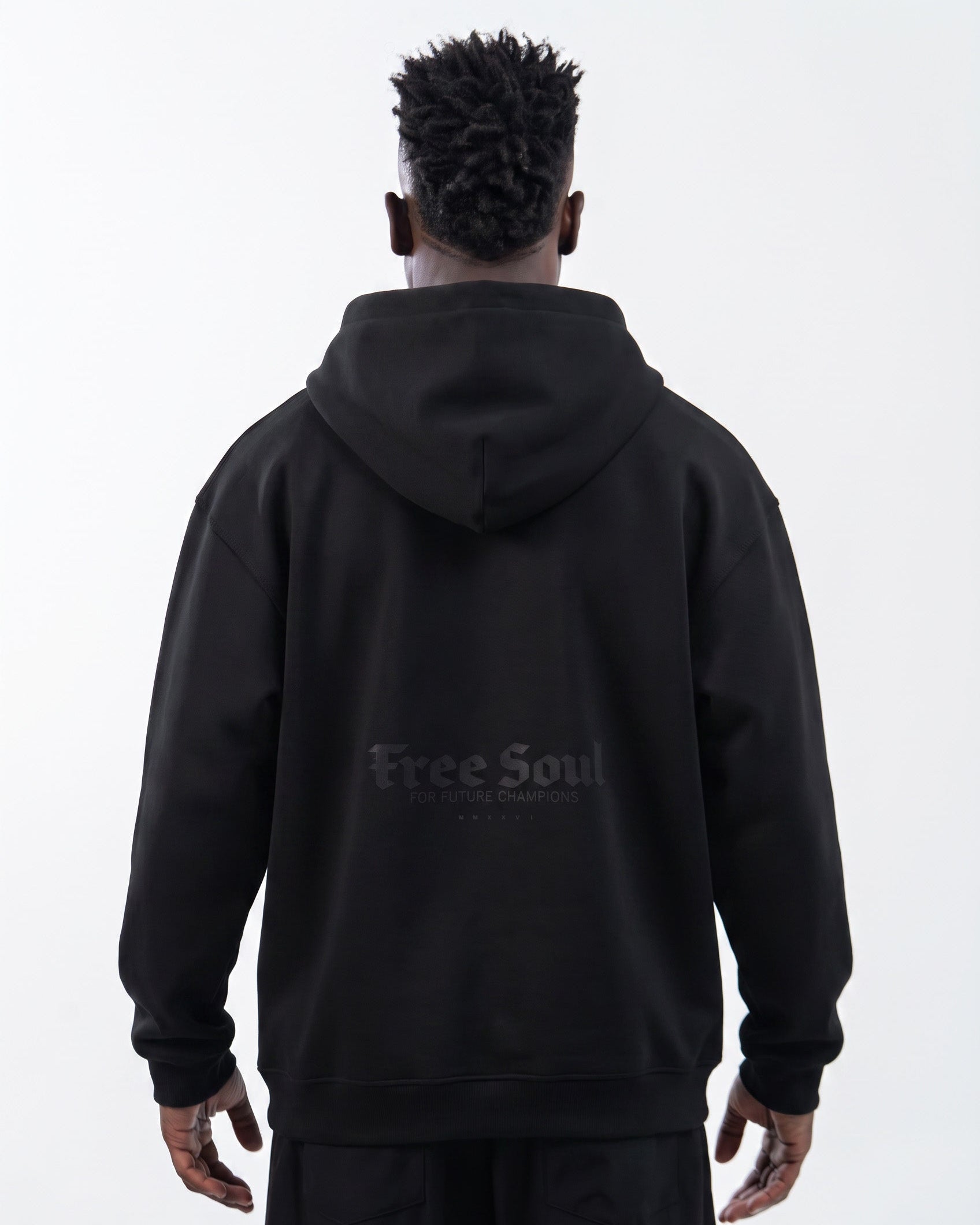 CHAMPIONS HOODIE LIMITED BLACK