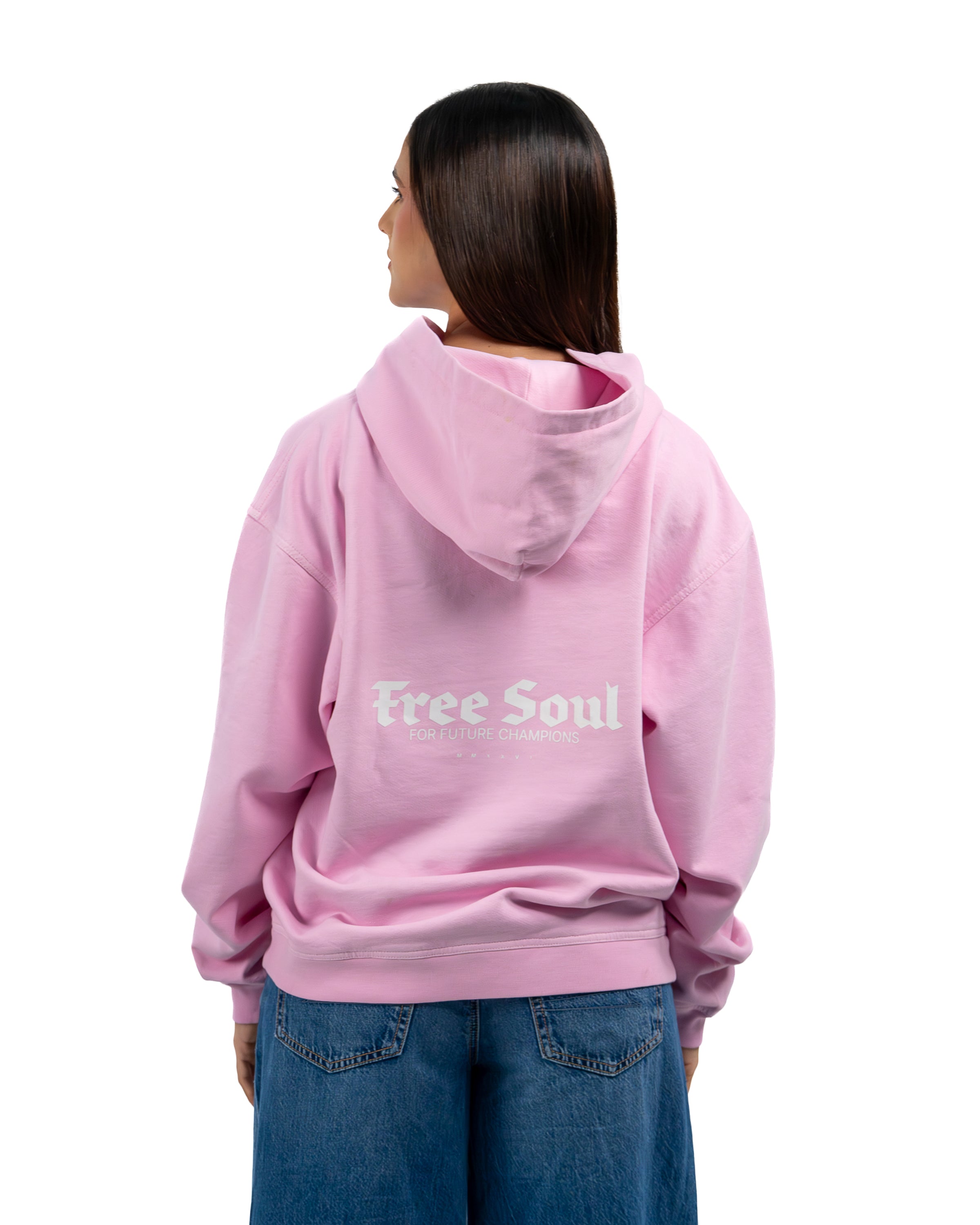 CHAMPIONS HOODIE LIMITED PINK