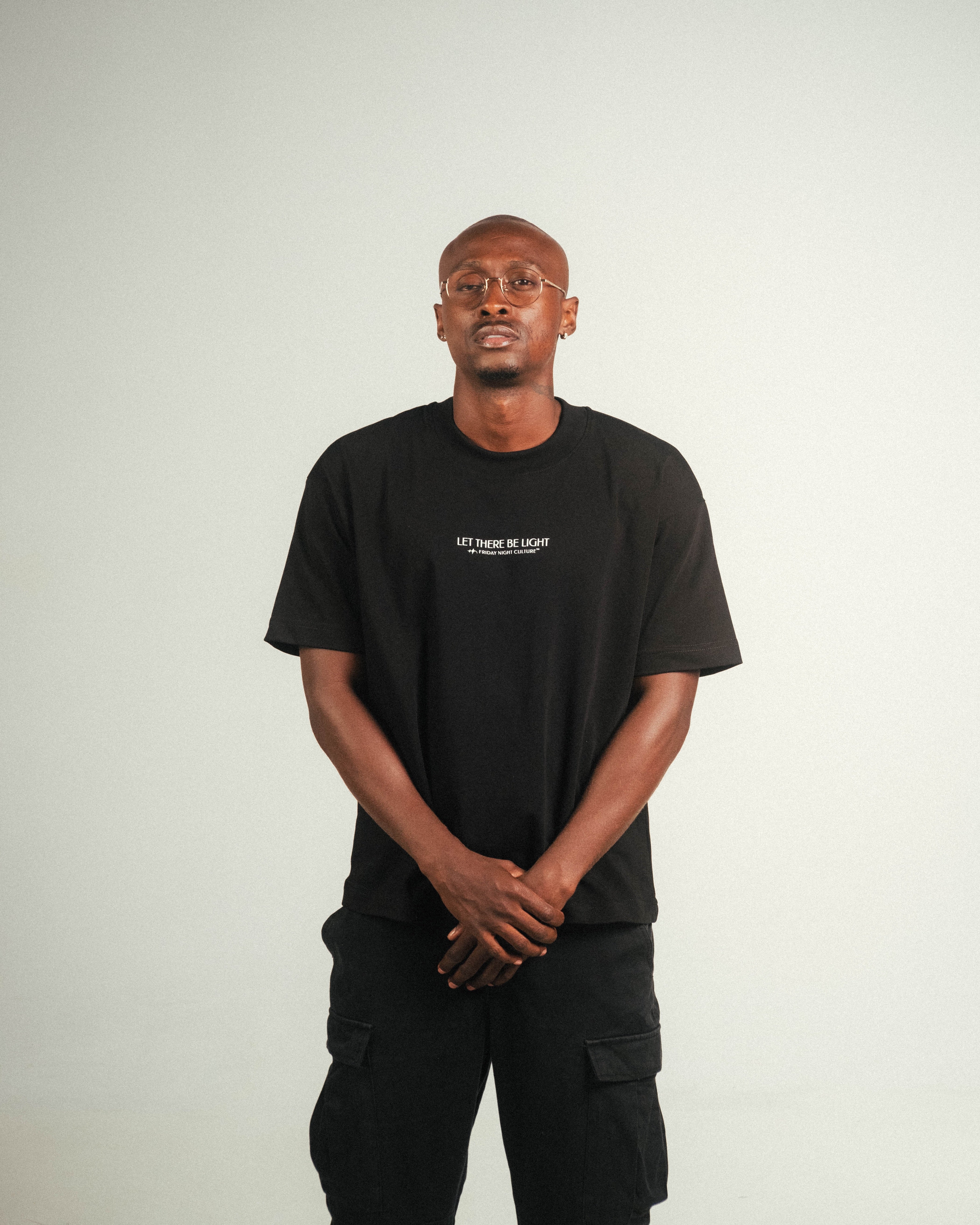 BE LIGHT T-Shirt Black